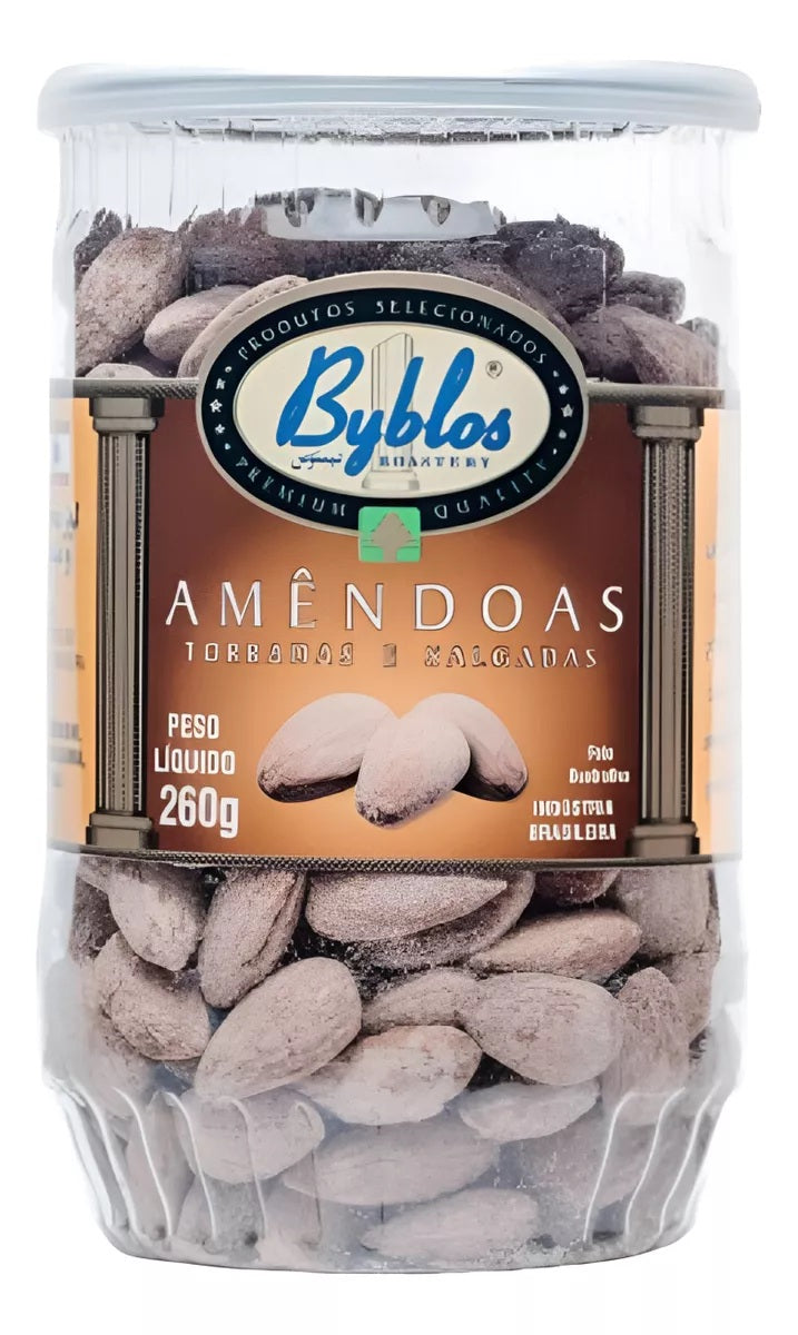 Amêndoa Torrada e Salgada Byblos 260g