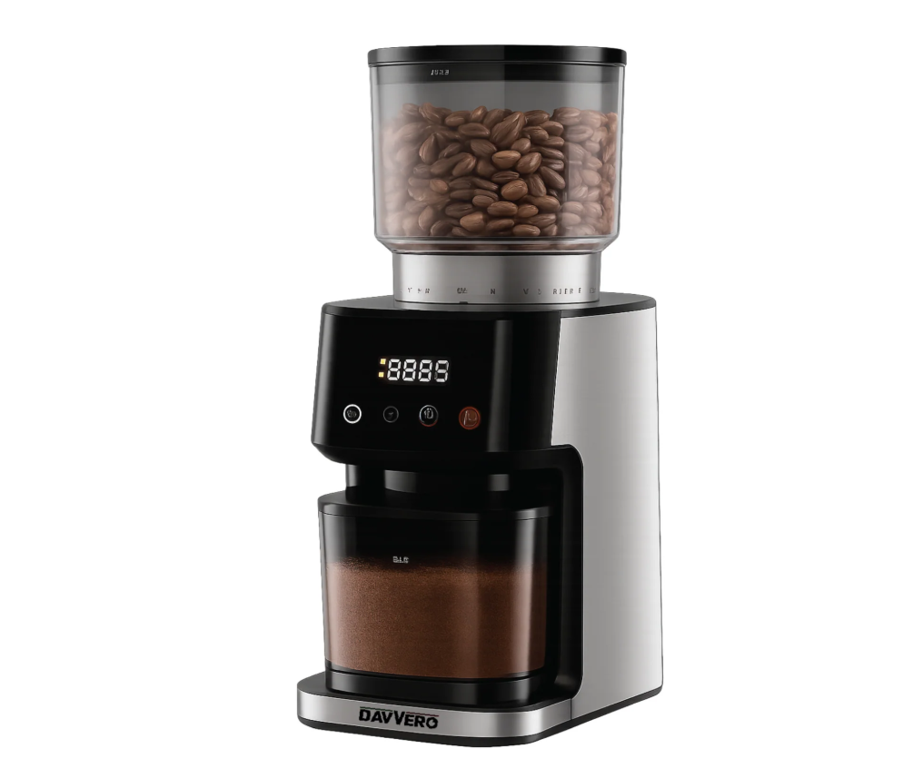 Moedor de Café Labravia Davvero Cônico 275g Preto