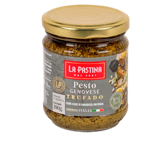 Molho Pesto Italiano Genovese Trufado La Pastina 180G