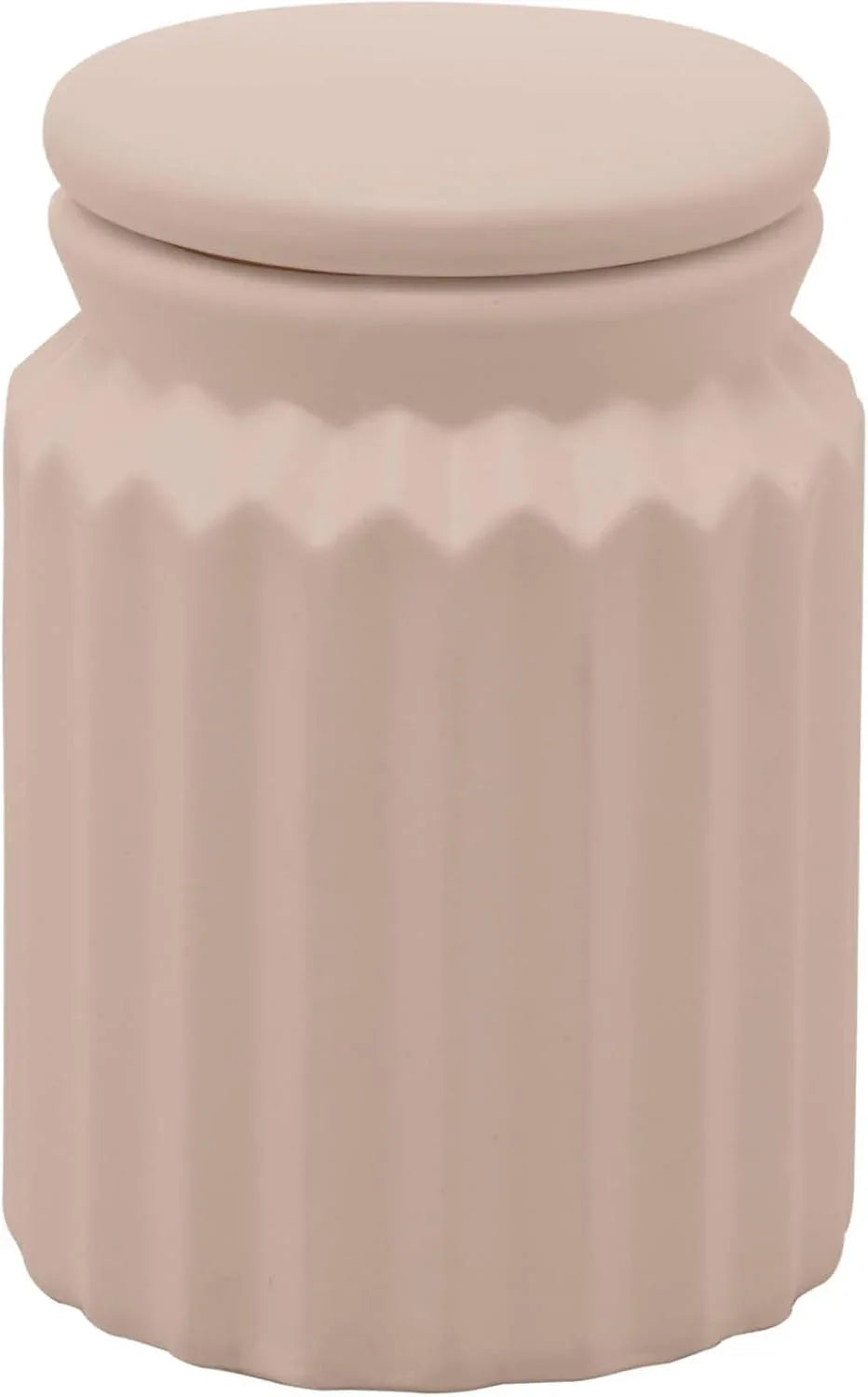 Conjunto de 2 Peças para Banheiro de Cerâmica Stripes Nude Lyor