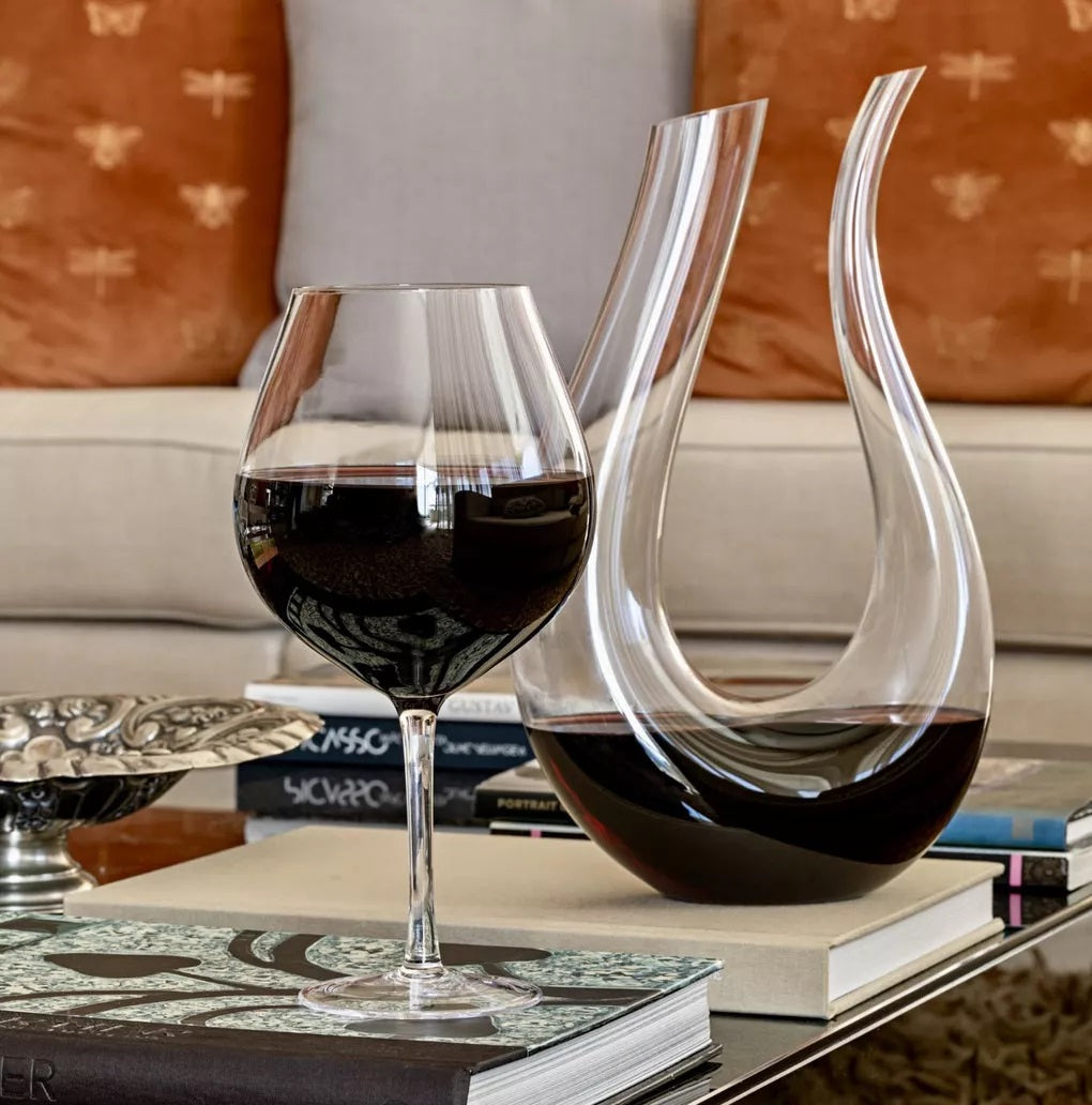 Decanter Vinho Cristal Aerador Moderno Luxo Wolff 1litro