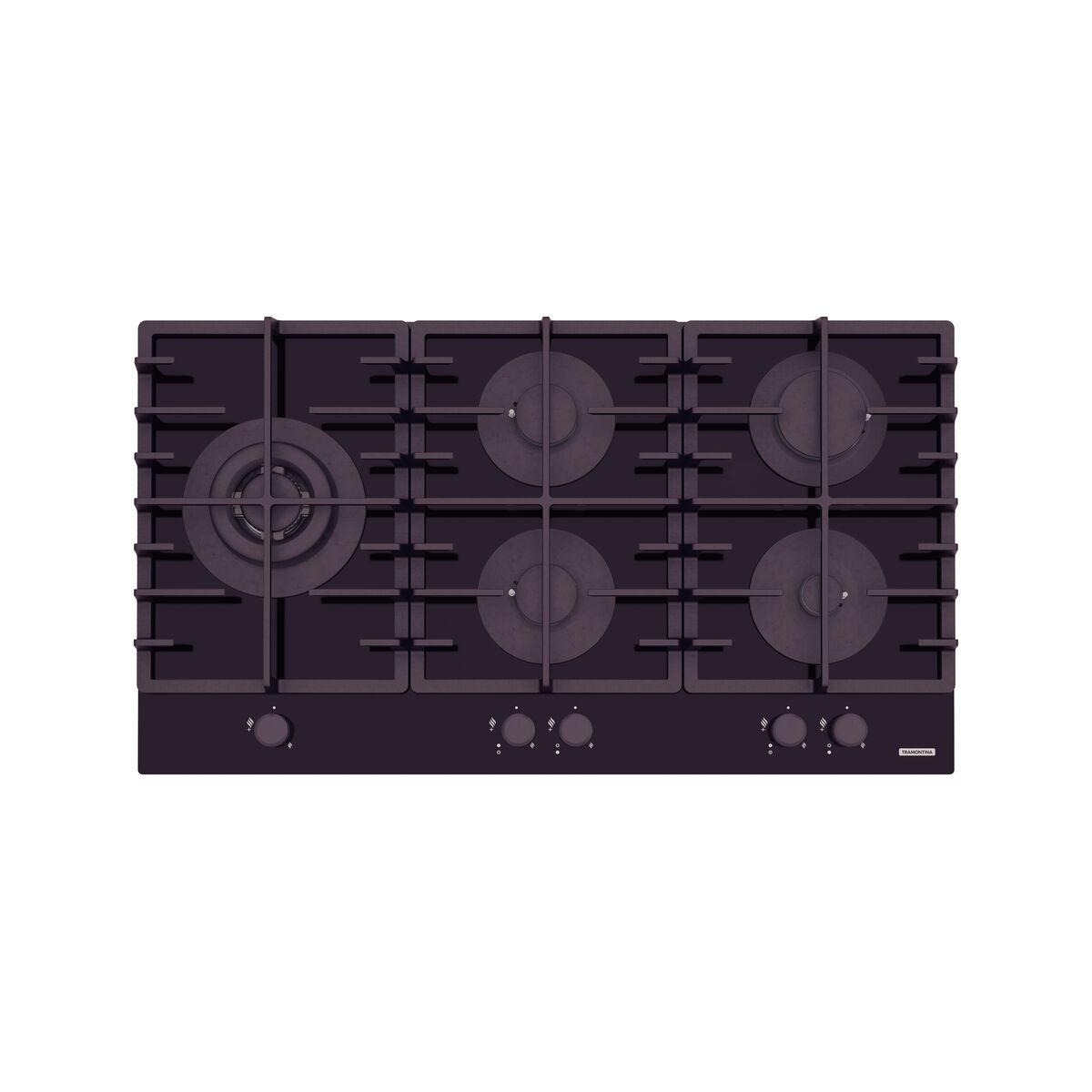 Cooktop à Gás Tramontina Penta Plus 5GG Tri He Safestop 90 Semiprofissional