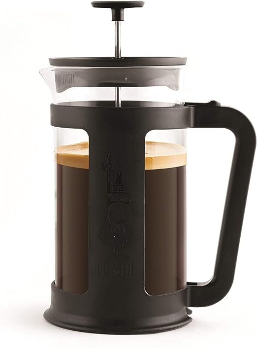 Cafeteira Prensa Francesa Bialetti Preta 1L