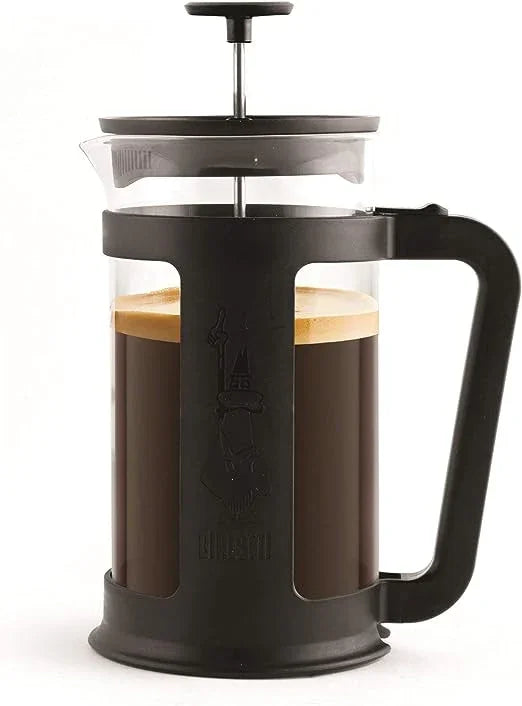 Cafeteira Prensa Francesa Bialetti Preta 1L
