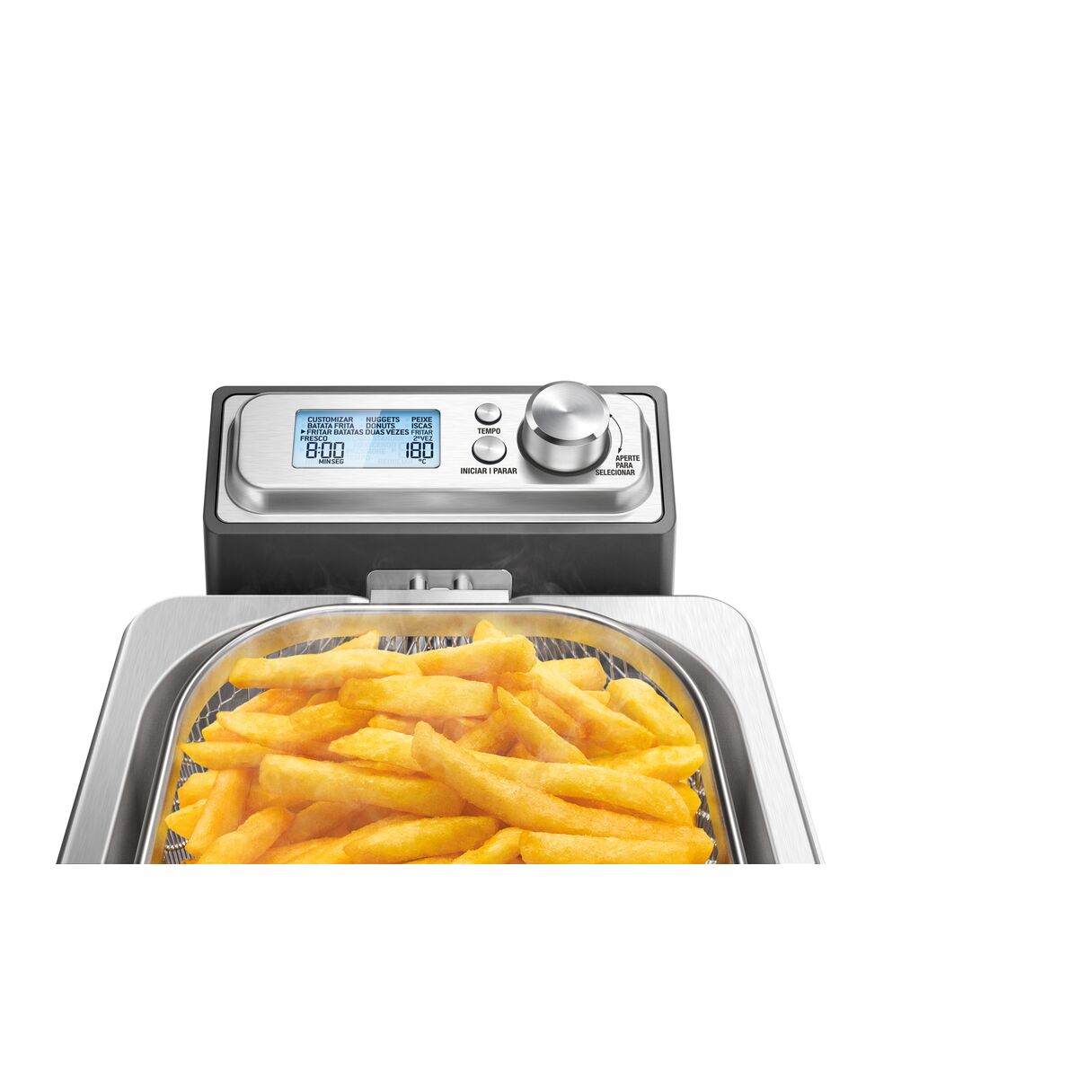 Fritadeira Elétrica Tramontina by Breville Smart em Aço Inox 7 Funções 4 L