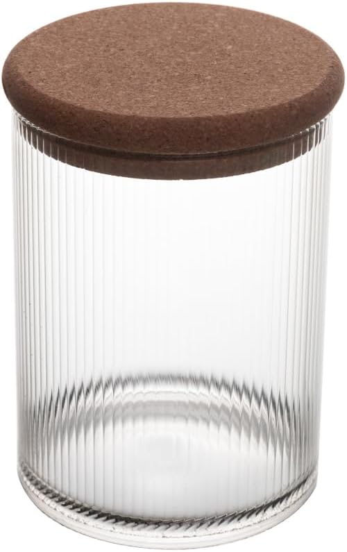 Pote de Vidro com Tampa Rolha Lyor Essencia 850ml