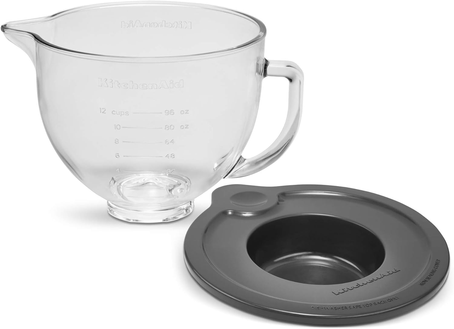 Tigela de Vidro Lisa KitchenAid para Stand Mixer