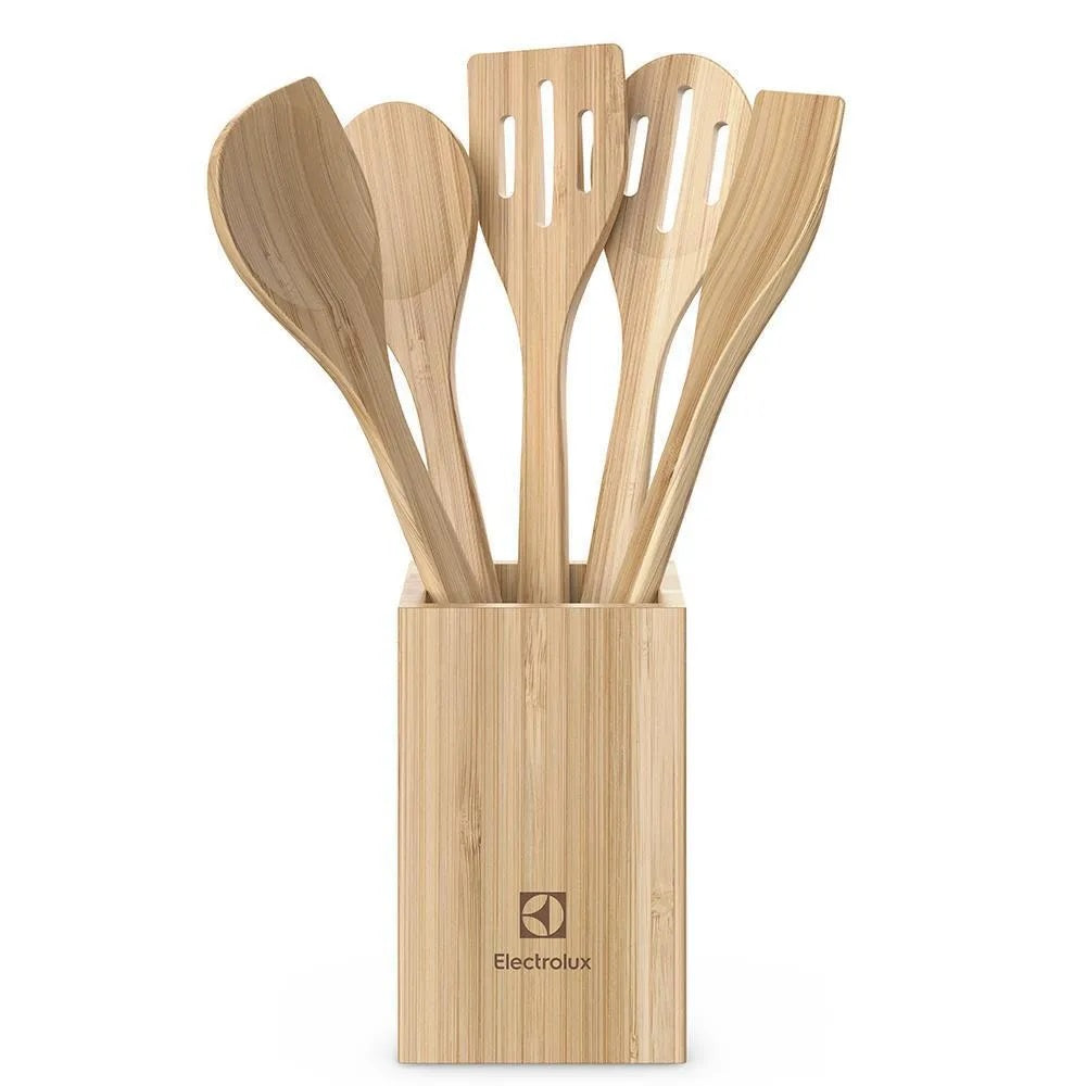 Conjunto de Utensílios de Bambu de 06 Peças Electrolux