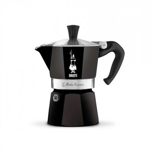 Cafeteira Moka Express Bialetti Preta 6 xícaras