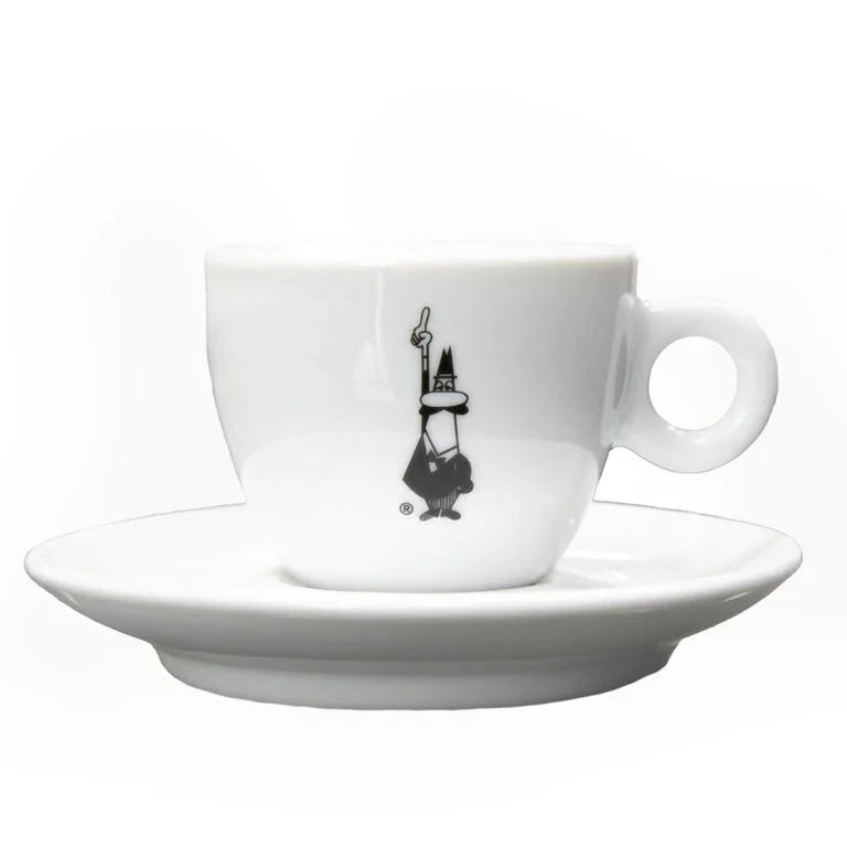 Xícara Com Pires Para Café Espresso Bialetti 75ml