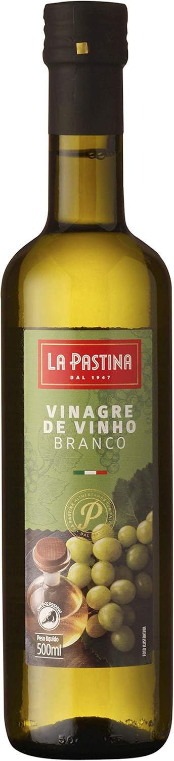 Vinagre de Vinho Branco Italiano La Pastina 500ml