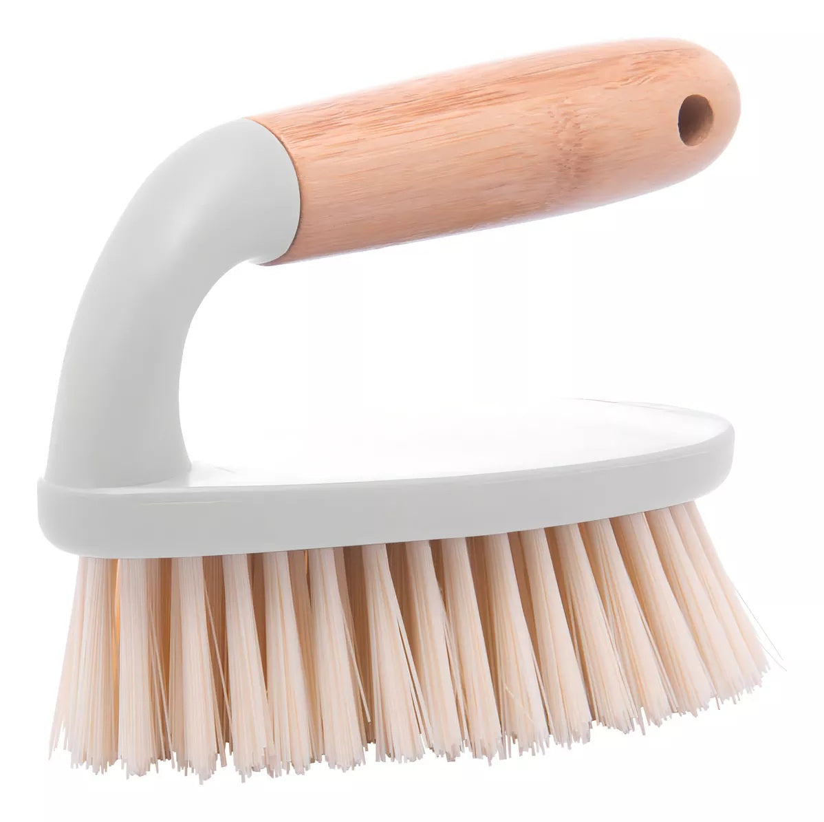 Escova para Limpeza com Cabo de Bambu Lyor 13cm x 6cm x 9cm