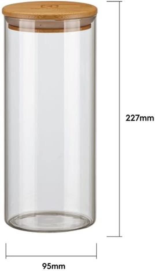 Kit Potes Herméticos com Tampa 4 Peças de Bambu Electrolux