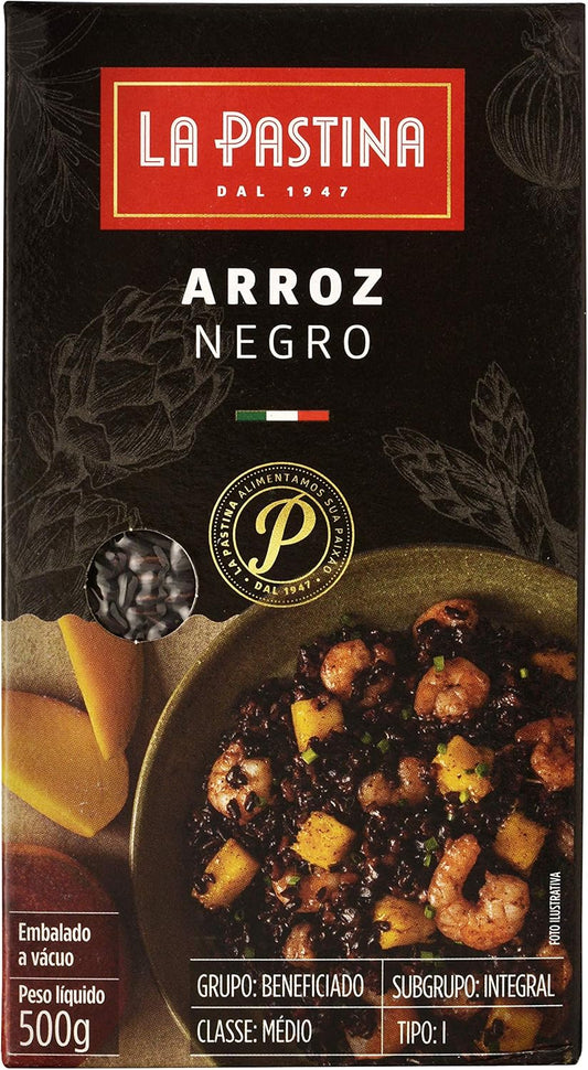 Arroz Italiano La Pastina Negro 500g