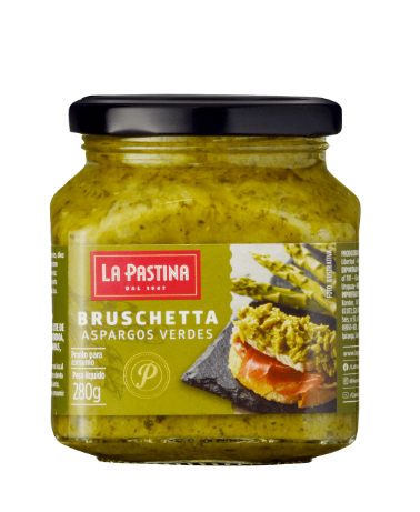 Bruschetta De Aspargos Verdes La Pastina 280G