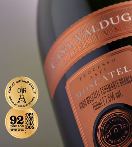 Espumante Brasileiro Casa Valduga Premium Moscatel 750ml