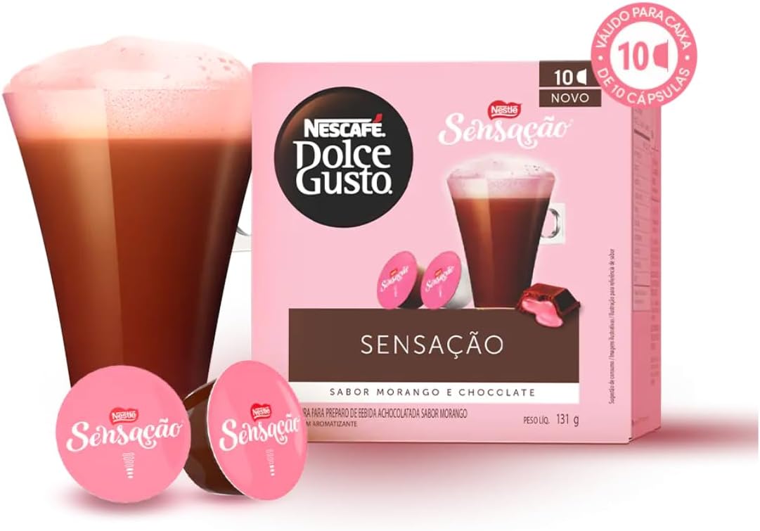 Cápsulas de Café Dolce Gusto Sensação 10 Cápsulas