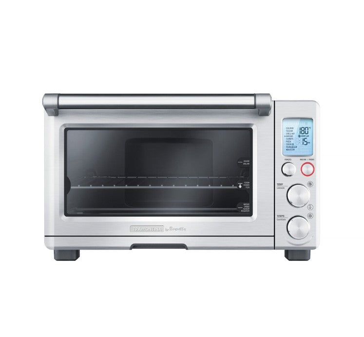 Forno Elétrico Tramontina by Breville Smart em Aço Inox 9 Funções 22 L 220 V