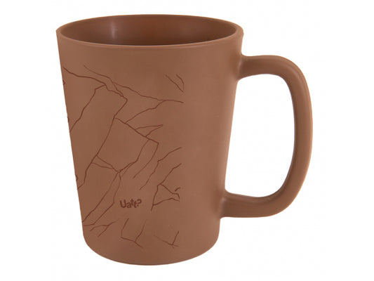 Caneca De Vidro Basic Uatt? 310ml Elementos Wood