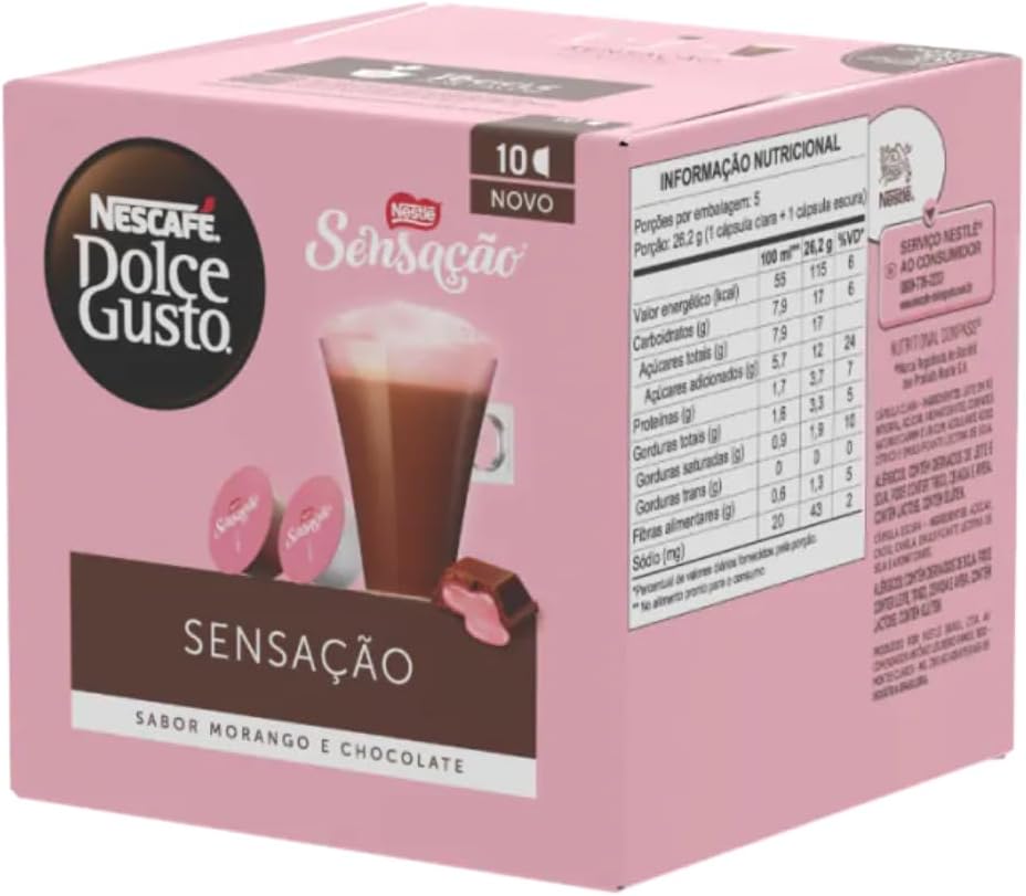 Cápsulas de Café Dolce Gusto Sensação 10 Cápsulas