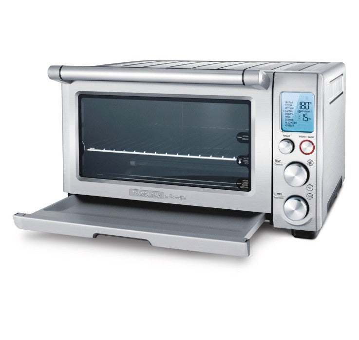 Forno Elétrico Tramontina by Breville Smart em Aço Inox 9 Funções 22 L 220 V