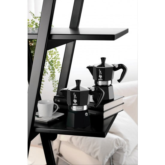 Cafeteira Moka Express Bialetti Preta 6 xícaras