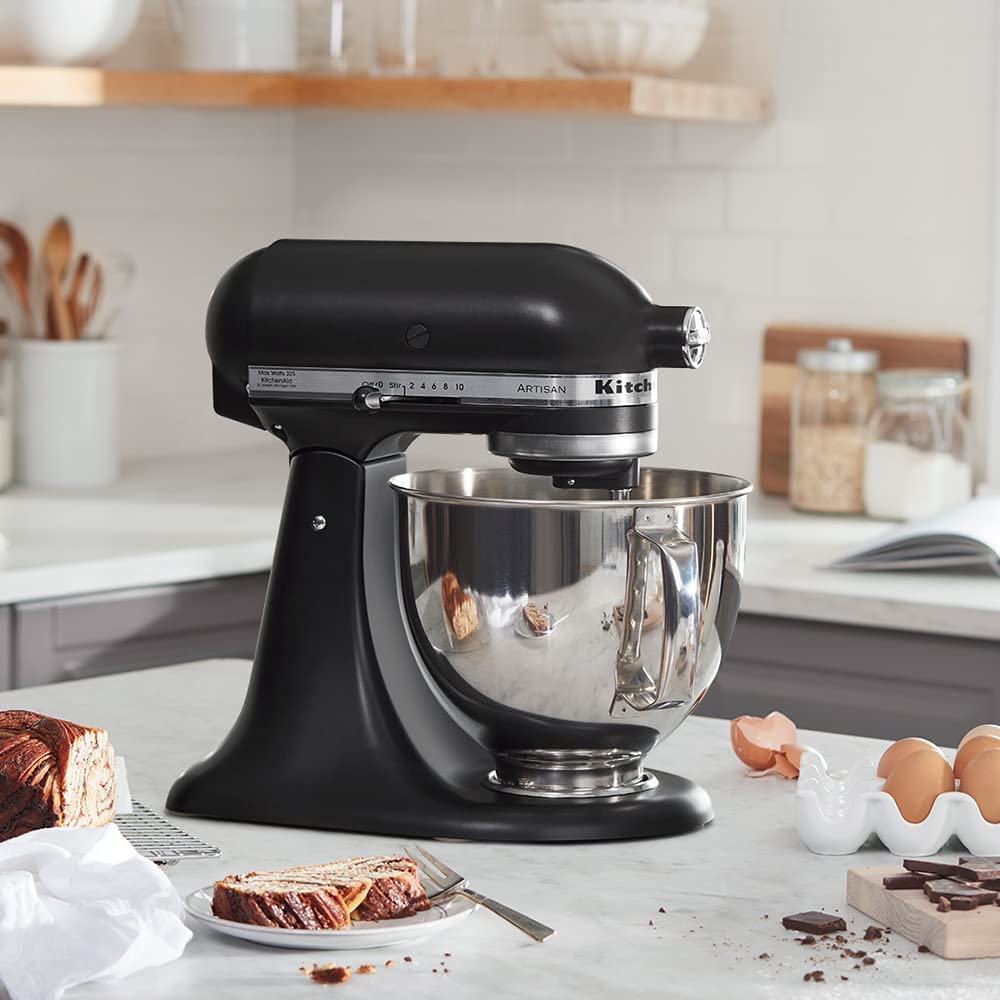 Batedeira KitchenAid Artisan Black Matte