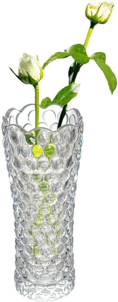 Vaso de Vidro Bubble Lyor 7cm x 7cm x 18cm Lyor