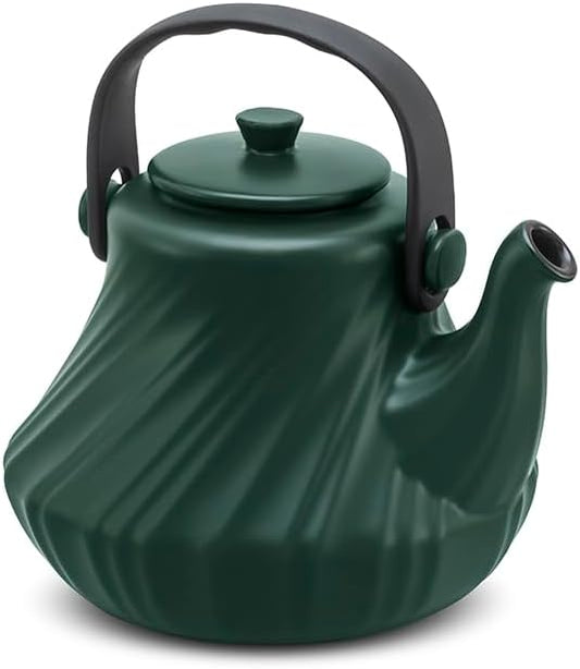 Chaleira Twist 1,4 Litros De Cerâmica Verde Ceraflame Cor Verde Matte