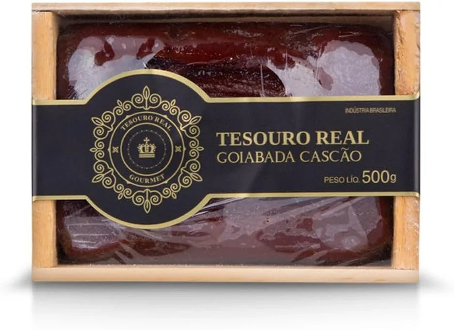 Goiabada Cascão de Corte Artesanal Tesouro Real 500g