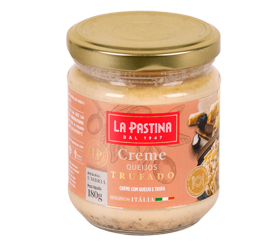 Creme De 4 Queijos Italiano Trufado La Pastina 180G