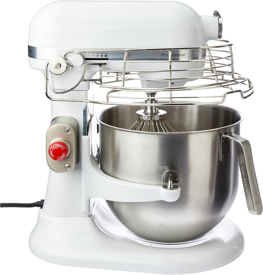 Batedeira Profissional White KitchenAid 7,6L
