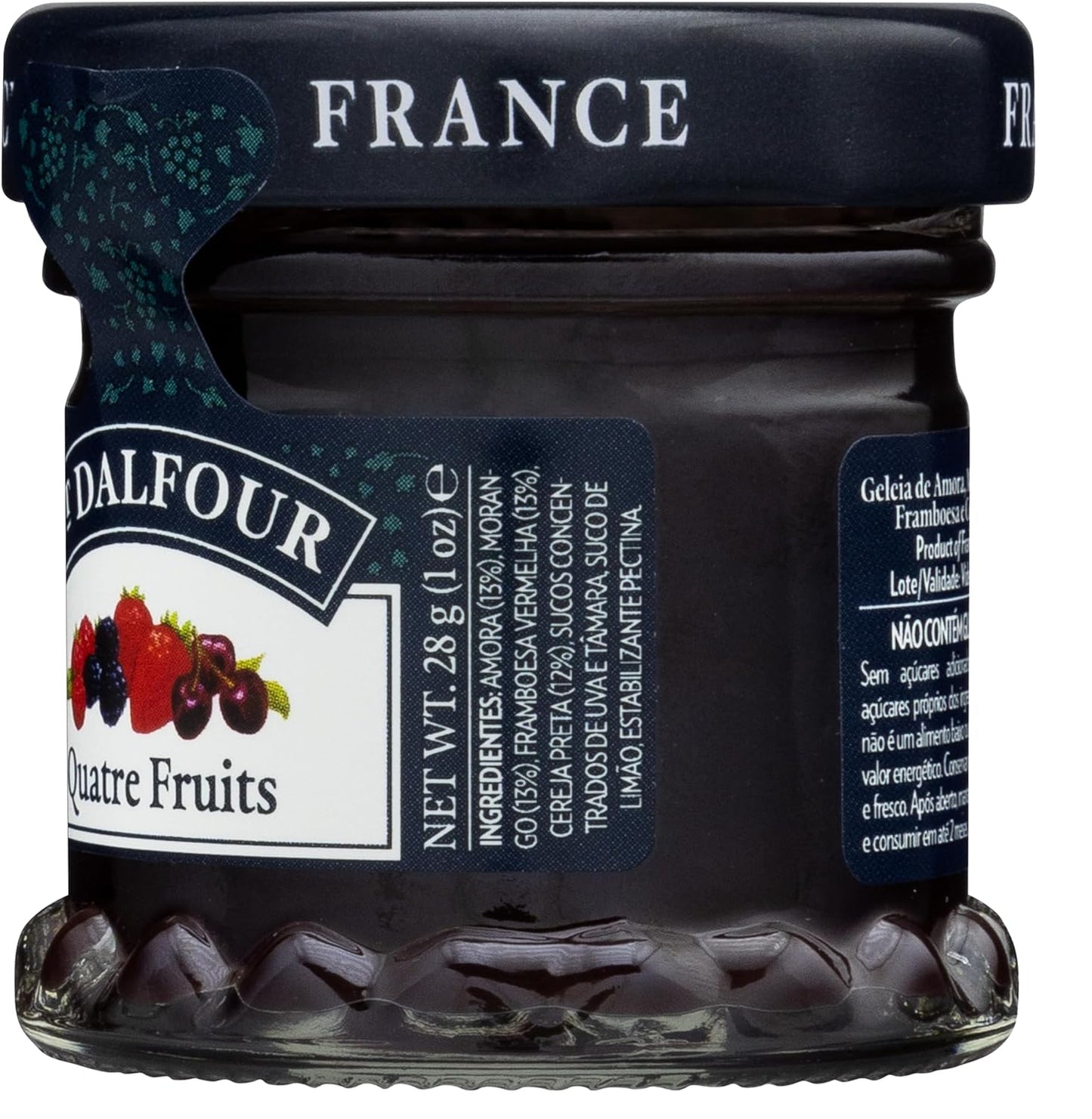Mini Geleia Francesa St. Dalfour Quatro Frutas 28g