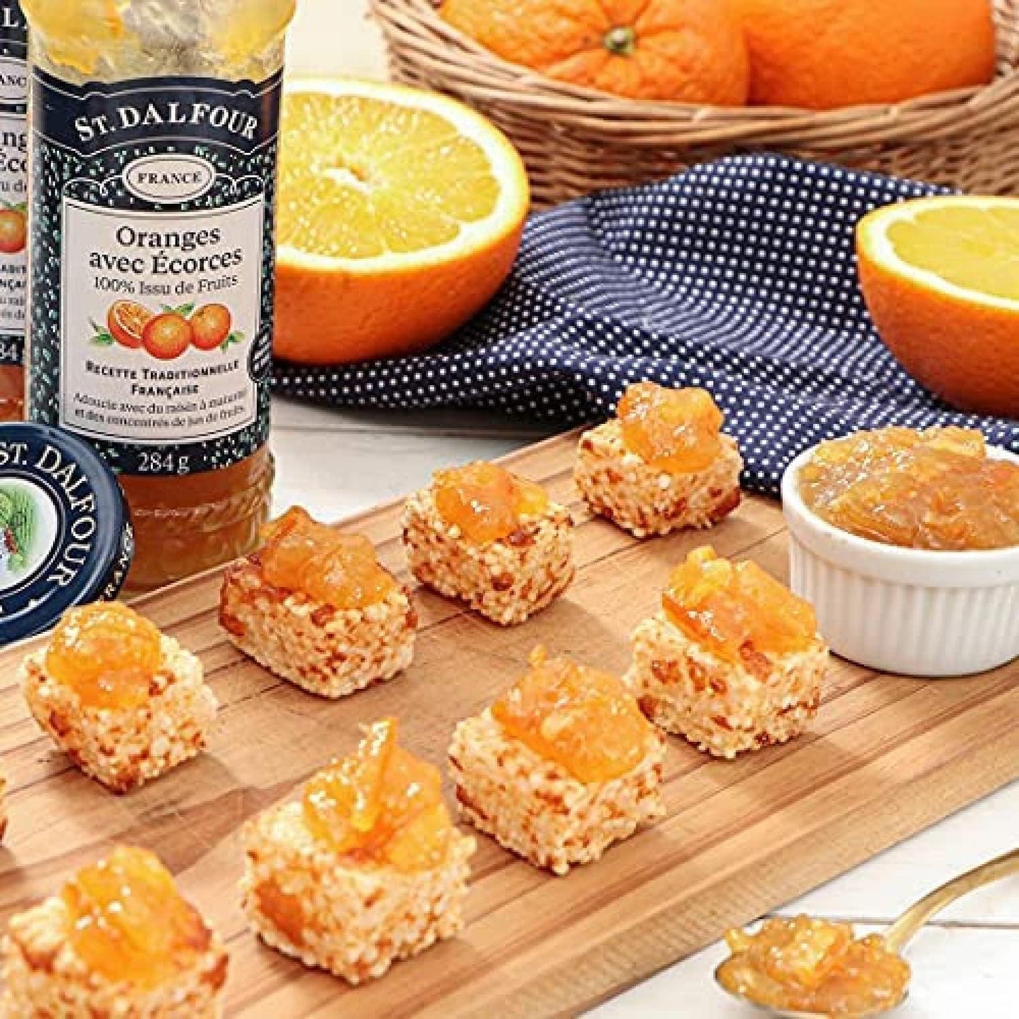 Geleia Francesa Laranja (Oranges Avec Ecorses) St Dalfour 284g