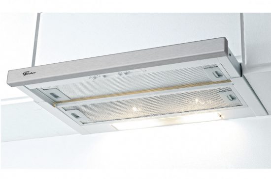 Depurador ou Exaustor de Embutir Fischer Slim 60 cm Frontal Inox