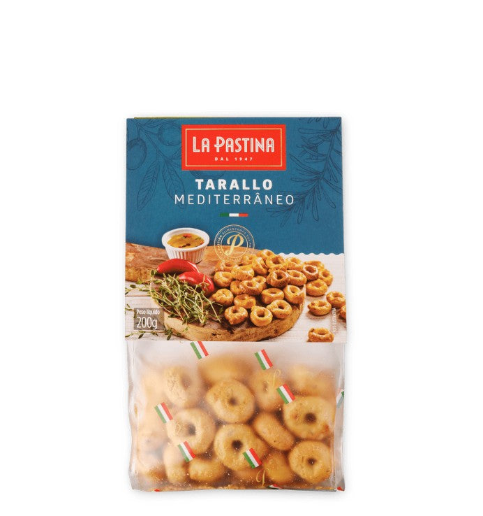 Tarallo La Pastina Mediterrâneo 200g