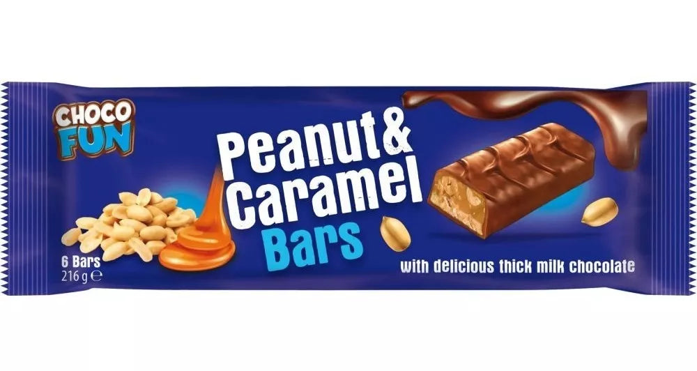 Choco Fun Peanut Caramel (6x36g) 216g