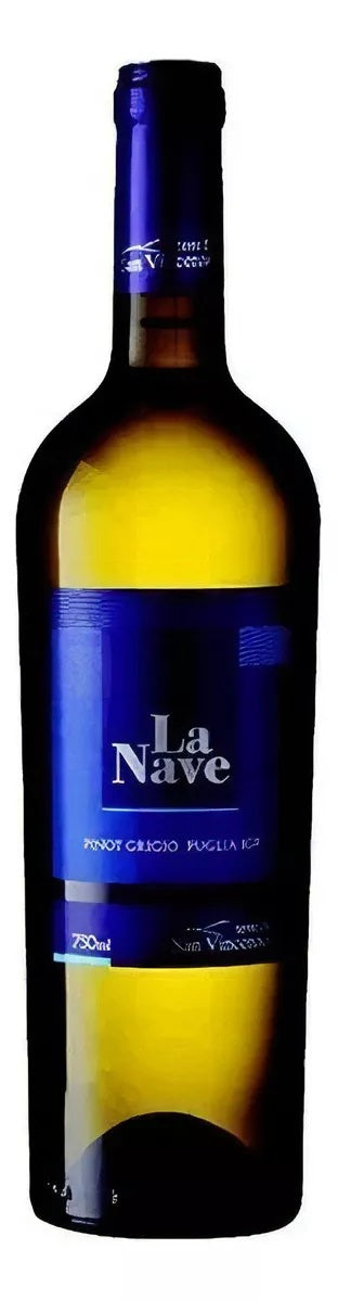 Vinho Branco Italiano La Nave Pinot Grigio Puglia Igp 750ml