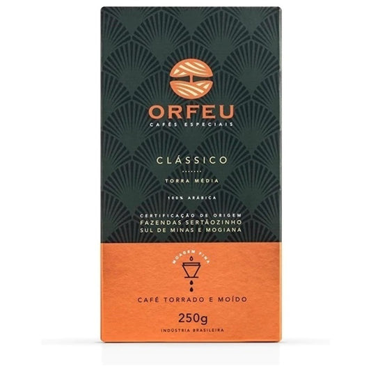 Café Orfeu Torrado e Moído Clássico 250g