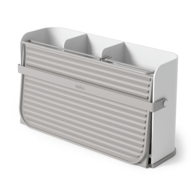 Escorredor de Louça Sling Branco/Cinza Umbra