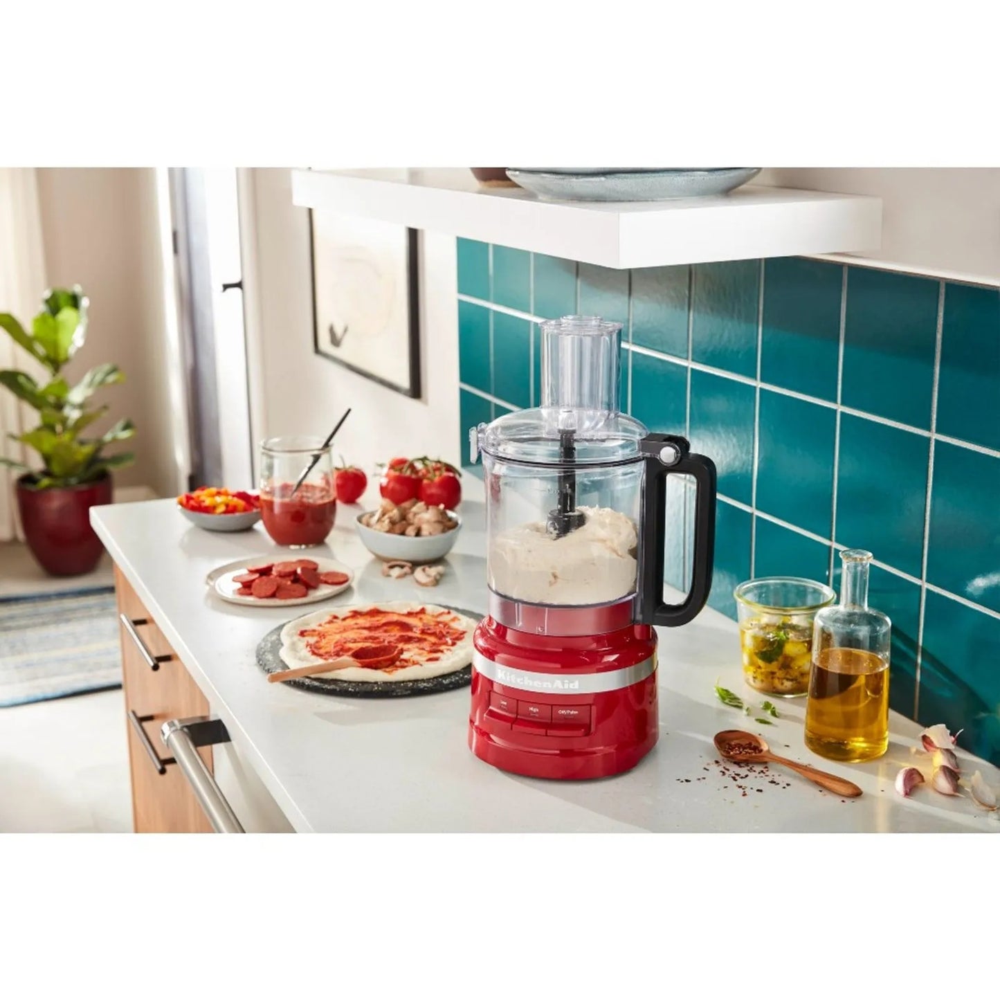 Processador de Alimentos Kitchenaid Empire Red 2.1L