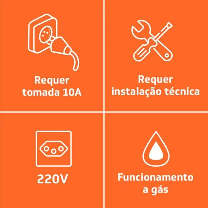 Forno de Embutir a Gás Brastemp 78 Litros Espelhado com Grill e Timer BOA84AR