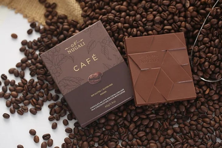 Tablete de Chocolate ao Leite 45% com Café Nugali 40g