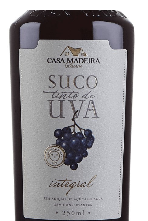 Suco de Uva Integral Casa Madeira 250ml