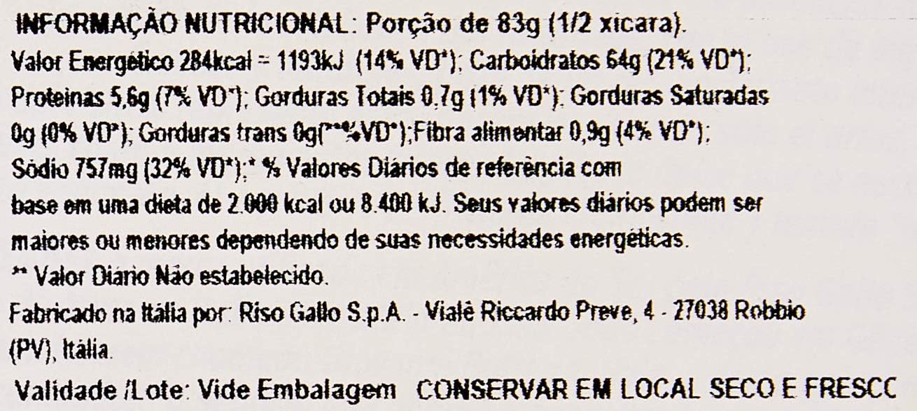 Riso Inverni Risoto Milanese Com Açafrão 175G