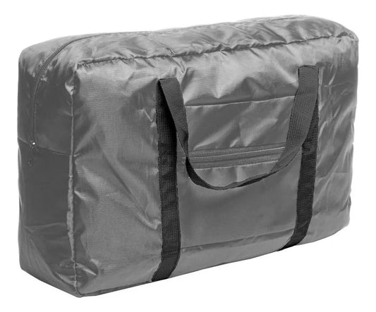 Bolsa com Encaixe para Mala de Viagem de Poliéster Lyor Cinza
