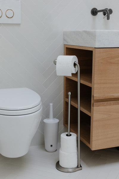 Porta Papel Higiênico Teardrop KD Reserv Umbra