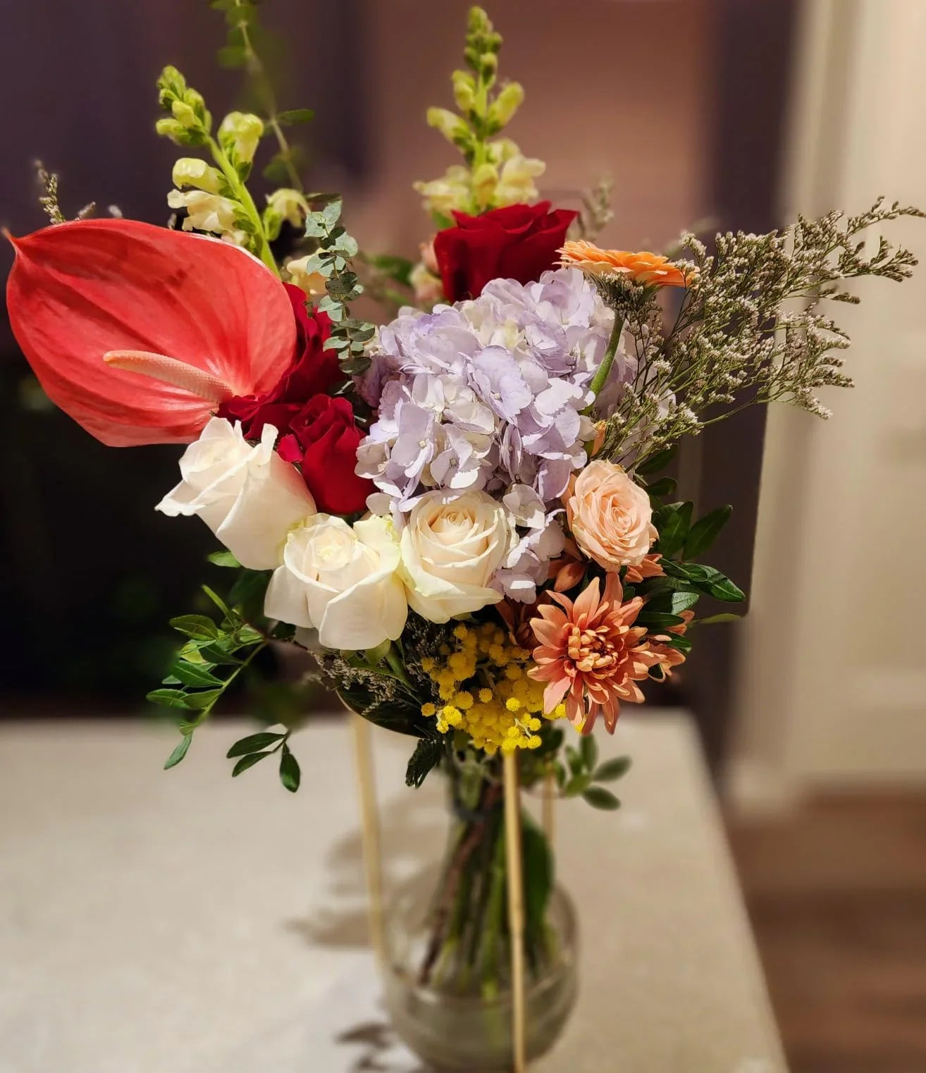 Vaso Ajustável Tesora Bronze Umbra