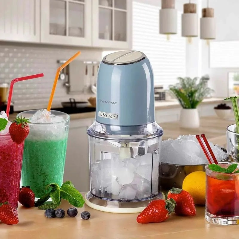 Processador de Alimentos Italiano Vintage Ariete Azul 400W