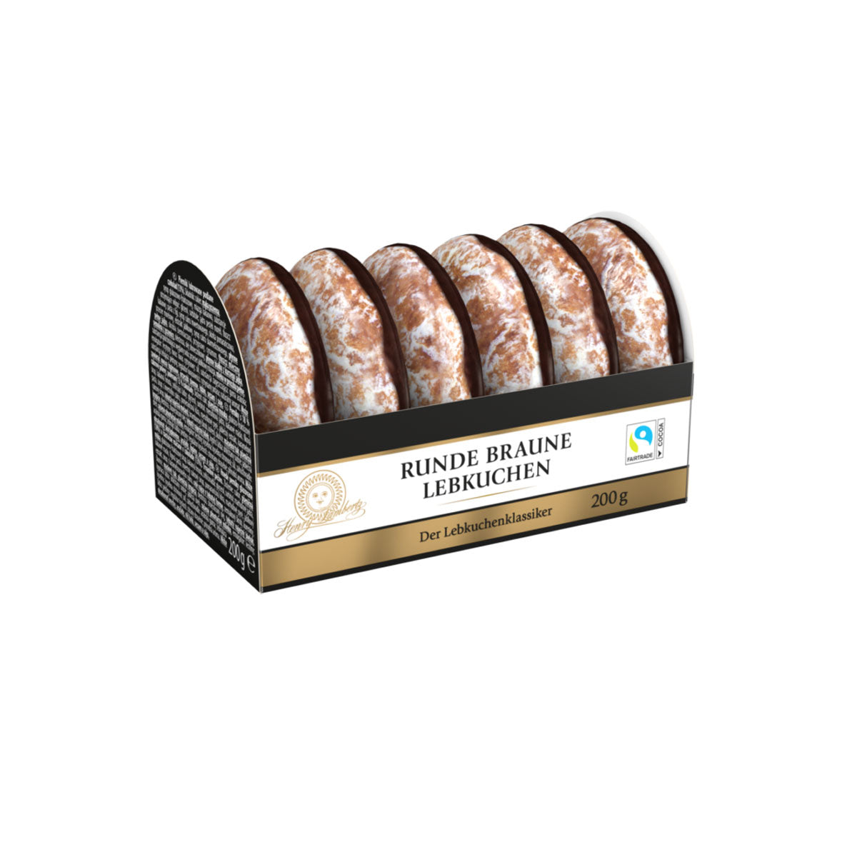 Biscoito Runde Braune Lebkuchen Lambertz 200g